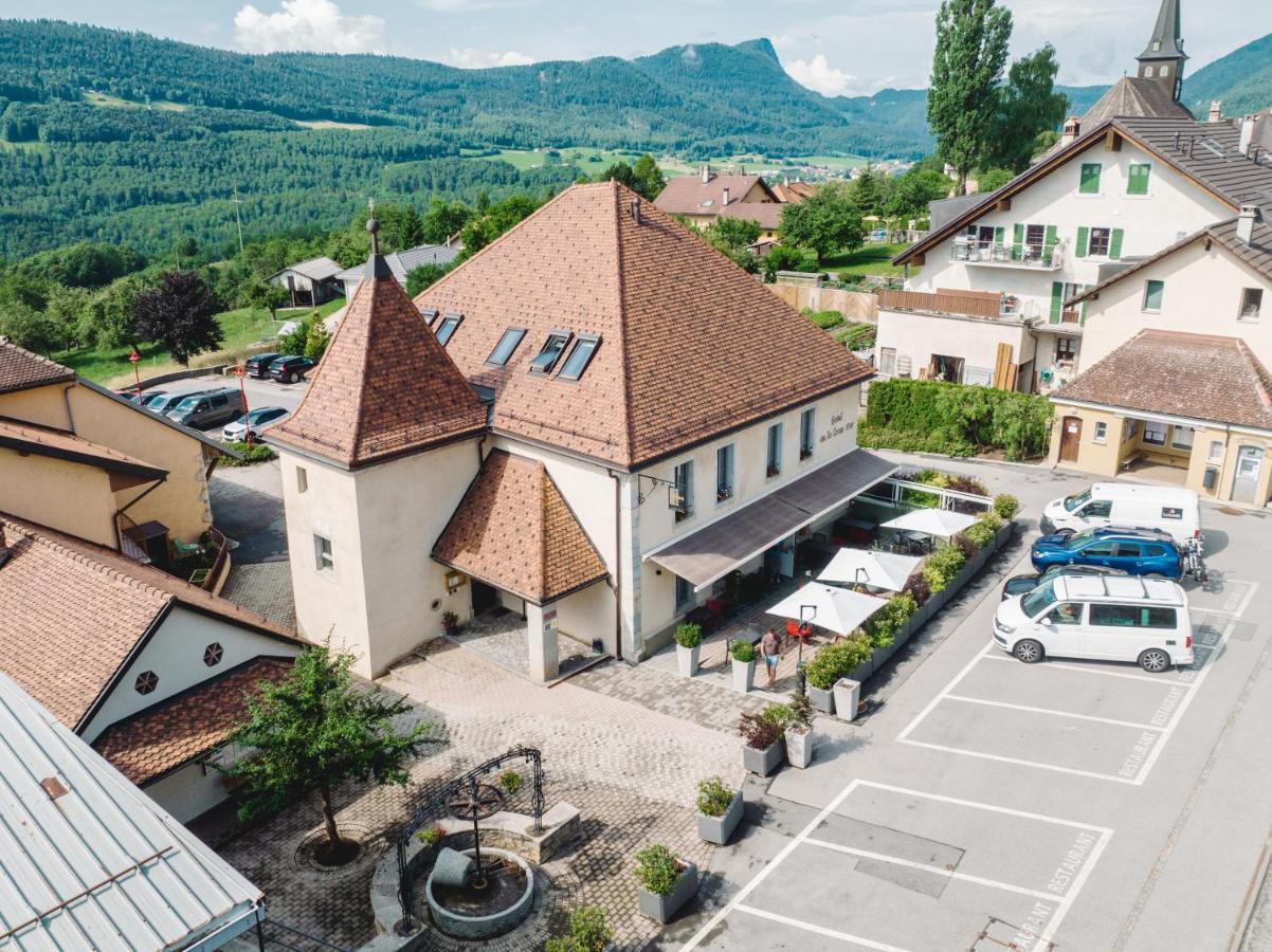 Hotel-Restaurant La Croix D'Or Ballaigues Exteriér fotografie